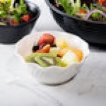Cambro SRB13CW148 Camwear® 13 oz. White Polycarbonate Swirl Bowl - 24/Case Cambro SRB13CW148 Camwear® 13 oz. White Polycarbonate Swirl Bowl - 24/Case