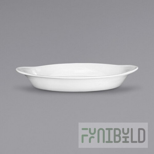 International Tableware 15 oz. European White Stoneware Rarebit - 36/Case