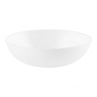 Corelle Essentials Modern 46 oz. Round Glass Bright White Bowl - 24/Case Corelle Essentials Modern 46 oz. Round Glass Bright White Bowl - 24/Case