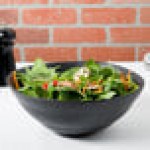 10 Strawberry Street RPPLE-BLKSRVBWL Matte Wave 80 oz. Black Serving Stoneware Bowl - 4/Case 10 Strawberry Street RPPLE-BLKSRVBWL Matte Wave 80 oz. Black Serving Stoneware Bowl - 4/Case