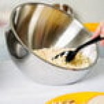 American Metalcraft AB14 304 oz. Double Wall Angled Insulated Serving Bowl - Stainless Steel