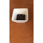 Vollrath V2220320 3.5 Qt. Black / White Large Square Melamine Bowl