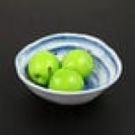 Elite Global Solutions D983OV Van Gogh Navy 49 oz. Oval Melamine Bowl - 6/Case