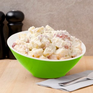 GET B-792-KL Keywest 24 oz. Keylime Slanted Melamine Bowl