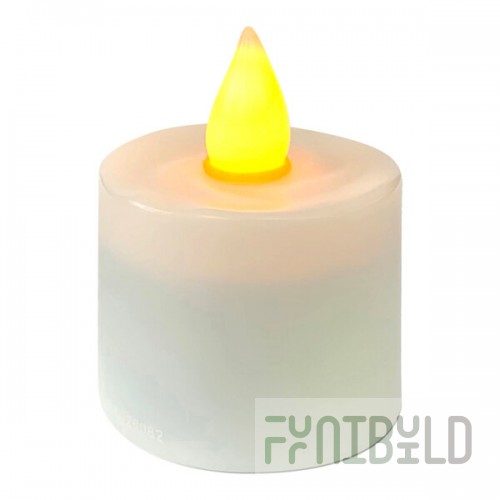 Hollowick Platinum+ Amber Rechargeable Flameless Candle HFRP-A