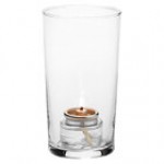 Hollowick SCH400SL Cylinder Satin Linen Glass Cafe Votive Hollowick SCH400SL Cylinder Satin Linen Glass Cafe Votive