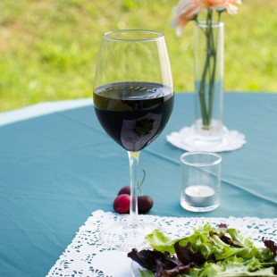 Libbey 7553 Vina 17 oz. Customizable Tall Wine Glass - 12/Case