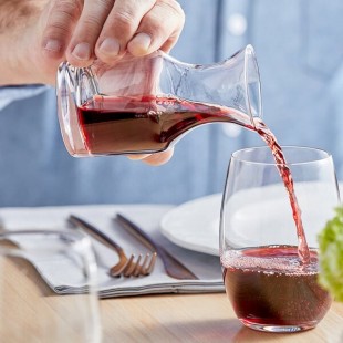 Acopa 8.5 oz. Customizable Glass Carafe - 12/Case Acopa 8.5 oz. Customizable Glass Carafe - 12/Case