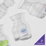 Acopa 8.5 oz. Customizable Glass Carafe - 12/Case Acopa 8.5 oz. Customizable Glass Carafe - 12/Case