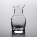 Acopa 8.5 oz. Customizable Glass Carafe - 12/Case Acopa 8.5 oz. Customizable Glass Carafe - 12/Case