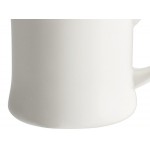 Acopa 12 oz. Customizable Ivory (American White) Victor Stoneware Coffee Mug - 36/Case Acopa 12 oz. Customizable Ivory (American White) Victor Stoneware Coffee Mug - 36/Case