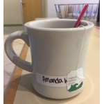 Acopa 12 oz. Customizable Ivory (American White) Victor Stoneware Coffee Mug - 36/Case Acopa 12 oz. Customizable Ivory (American White) Victor Stoneware Coffee Mug - 36/Case