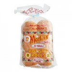 Martin's Famous Sandwich Potato Rolls 2.1 oz. - 60/Case Martin's Famous Sandwich Potato Rolls 2.1 oz. - 60/Case