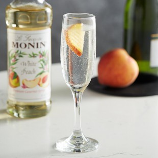 Monin Premium White Peach Flavoring / Fruit Syrup 750 mL