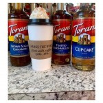 Torani Toasted Marshmallow Flavoring Syrup 750 mL Glass Bottle - 12/Case