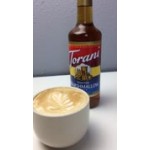 Torani Toasted Marshmallow Flavoring Syrup 750 mL Glass Bottle - 12/Case