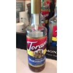 Torani Toasted Marshmallow Flavoring Syrup 750 mL Glass Bottle - 12/Case