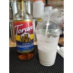 Torani Toasted Marshmallow Flavoring Syrup 750 mL Glass Bottle - 12/Case