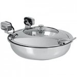 Spring USA Sauteuse Vision 6 Qt. Square Stainless Steel Induction Chafer with Glass Lid 2474-6 Spring USA Sauteuse Vision 6 Qt. Square Stainless Steel Induction Chafer with Glass Lid 2474-6