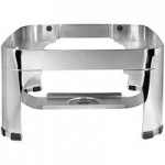 Spring USA Sauteuse Vision 6 Qt. Square Stainless Steel Induction Chafer with Glass Lid 2474-6 Spring USA Sauteuse Vision 6 Qt. Square Stainless Steel Induction Chafer with Glass Lid 2474-6
