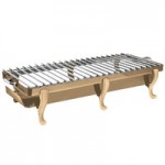 Eastern Tabletop 3915S 8 Qt. Stainless Steel Rectangular Induction / Traditional Chafer with Stand and Hinged Dome Cover
