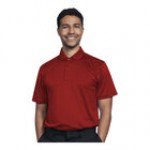 Uncommon Chef 50TJ01-R Men's Customizable Royal Blue Short Sleeve Moisture Wicking Polo Shirt - Polyester - L