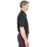 National Patrol by Henry Segal Unisex Customizable Black Short Sleeve Moisture Wicking Polo Shirt with UV Protection - Polyester Mesh -M National Patrol by Henry Segal Unisex Customizable Black Short Sleeve Moisture Wicking Polo Shirt with UV Protection - Polyester Mesh -M