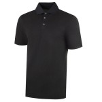 National Patrol by Henry Segal Unisex Customizable Black Short Sleeve Moisture Wicking Polo Shirt with UV Protection - Polyester Mesh -M National Patrol by Henry Segal Unisex Customizable Black Short Sleeve Moisture Wicking Polo Shirt with UV Protection - Polyester Mesh -M