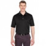 National Patrol by Henry Segal Unisex Customizable Black Short Sleeve Moisture Wicking Polo Shirt with UV Protection - Polyester Mesh -M National Patrol by Henry Segal Unisex Customizable Black Short Sleeve Moisture Wicking Polo Shirt with UV Protection - Polyester Mesh -M