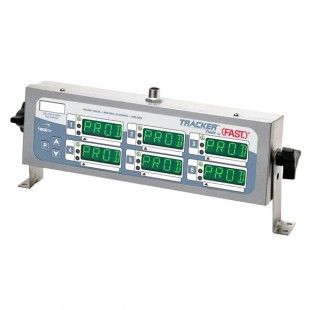 Kitchen Brains® TRACK2X3 (FAST.)® TRACKER Programmable Digital 6-Product 99 Hour Timer - 120V