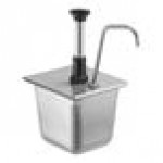 Server 86312 Stainless Steel 1 oz. Pump with Lid for 1/6 Size 6 Server 86312 Stainless Steel 1 oz. Pump with Lid for 1/6 Size 6