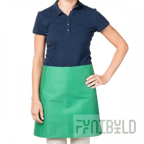 Intedge Green Poly-Cotton 4-Way Waist Apron - 38