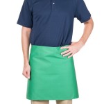 Intedge Green Poly-Cotton 4-Way Waist Apron - 38