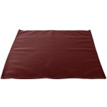 Intedge Burgundy 65/35 Polycotton Blend Cloth Napkins, 22