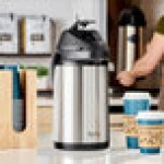Avantco 3.5 Liter Stainless Steel Lined Airpot with Lever