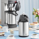 Avantco 3.5 Liter Stainless Steel Lined Airpot with Lever