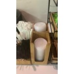 Cal-Mil Newport White-Washed Pine Wood Countertop Cup / Lid Organizer 22430-113 Cal-Mil Newport White-Washed Pine Wood Countertop Cup / Lid Organizer 22430-113