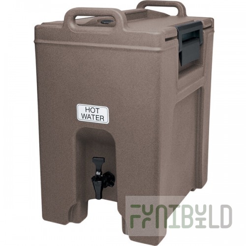 Cambro UC1000194 Ultra Camtainer® 10.5 Gallon Granite Sand Insulated Beverage Dispenser