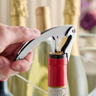 Franmara Curved Stainless Steel Customizable Waiter's Corkscrew 3199