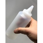 Vollrath 2912-13 Traex® 12 oz. Clear Single Tip Closeable Standard Squeeze Bottle