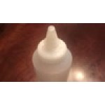 Vollrath 2912-13 Traex® 12 oz. Clear Single Tip Closeable Standard Squeeze Bottle