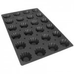 Silikomart SQ059 24-Compartment Donuts Silicone Baking Mold - 3 5/16