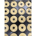 Silikomart SQ059 24-Compartment Donuts Silicone Baking Mold - 3 5/16