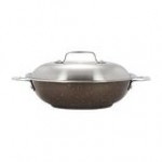 Bon Chef 60011STARLIGHT Cucina 2 Qt. Starlight Stainless Steel Induction Brazier Pan with Lid Bon Chef 60011STARLIGHT Cucina 2 Qt. Starlight Stainless Steel Induction Brazier Pan with Lid