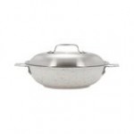 Bon Chef 60011STARLIGHT Cucina 2 Qt. Starlight Stainless Steel Induction Brazier Pan with Lid Bon Chef 60011STARLIGHT Cucina 2 Qt. Starlight Stainless Steel Induction Brazier Pan with Lid