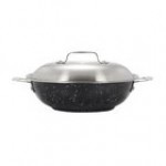 Bon Chef 60011STARLIGHT Cucina 2 Qt. Starlight Stainless Steel Induction Brazier Pan with Lid Bon Chef 60011STARLIGHT Cucina 2 Qt. Starlight Stainless Steel Induction Brazier Pan with Lid
