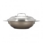 Bon Chef 60011STARLIGHT Cucina 2 Qt. Starlight Stainless Steel Induction Brazier Pan with Lid Bon Chef 60011STARLIGHT Cucina 2 Qt. Starlight Stainless Steel Induction Brazier Pan with Lid