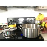 Vollrath 77520 Tribute 8 Qt. Stainless Steel Sauce / Stock Pot