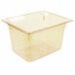 Vollrath 9028410 Super Pan® 1/2 Size Amber High Heat Plastic Food Pan - 8