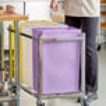 Baker's Lane 10 Gallon / 160 Cup Purple Allergen-Free Ingredient Bin